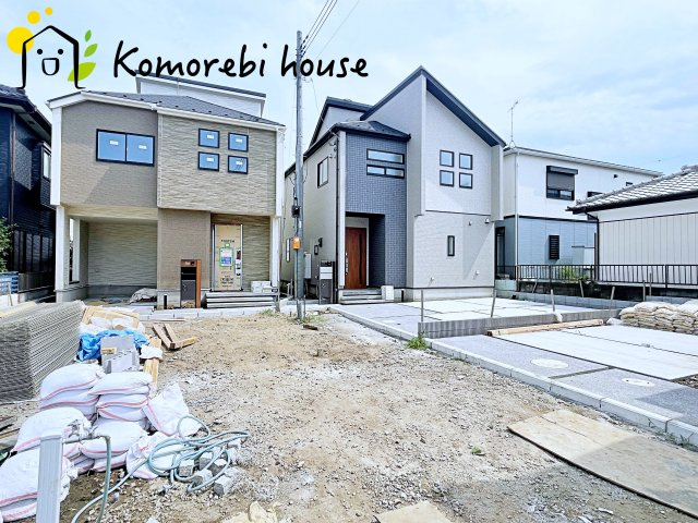 北本市中丸7丁目　新築一戸建て　ブルーミングガーデン　09の前面道路含む現地写真|26.7.30　撮影済み
