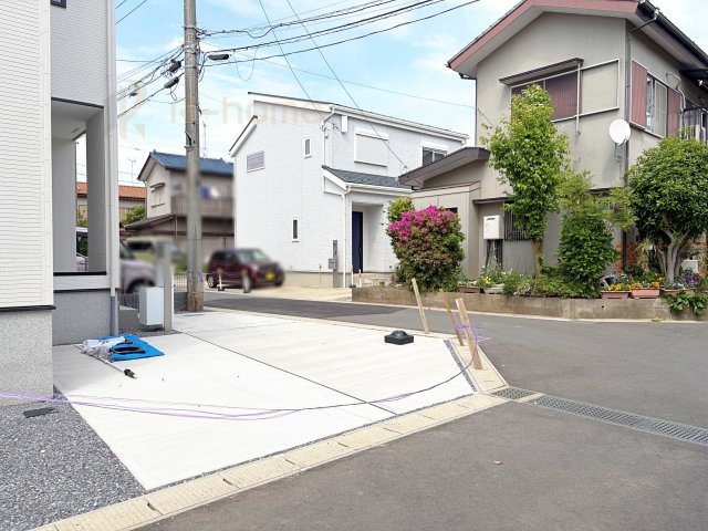 取手市野々井1期　新築戸建て　1号棟の駐車場|カースペースは2台お停めいただけます♪