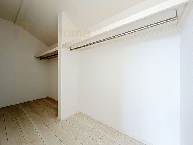 取手市野々井1期　新築戸建て　1号棟の収納|2階全室ウォークインクローゼット付き！アウター類はもちろん、季節ものや寝具も収納できます！
