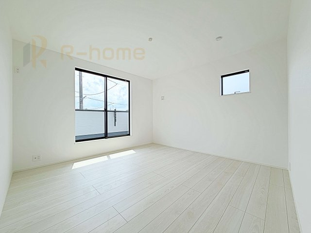 取手市野々井1期　新築戸建て　1号棟の洋室|全居室6帖以上のゆとりある間取りプラン！収納充実でゆとりの居住スペースを確保♪