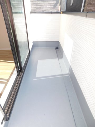 名古屋市瑞穂区白砂町２丁目の新築一戸建のバルコニー|◇バルコニー◇　　南面で陽当り良好なワイドバルコニー♪　