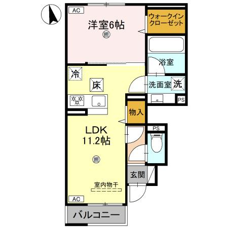 アンクレールの間取り