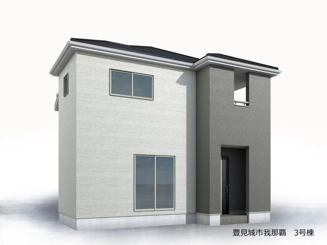 リーブルガーデン豊見城市我那覇1期の外観パース