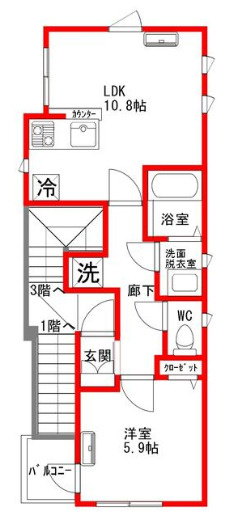【間取り】 | エスケンプランドール
