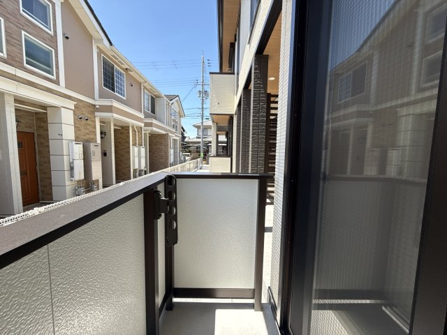 アンクレールのバルコニー
