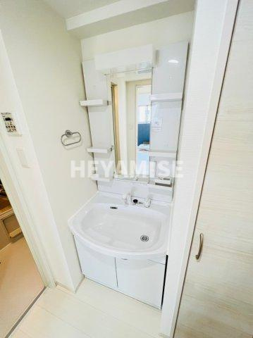 フロンティアききつⅢの独立洗面台|※室内画像は類似物件のもの　※現状を優先致します。