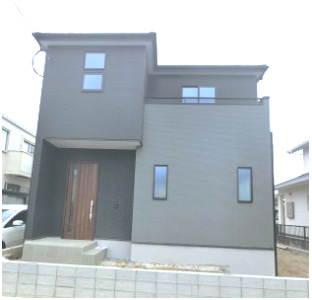 佐賀市田代1丁目１期の外観|建築中