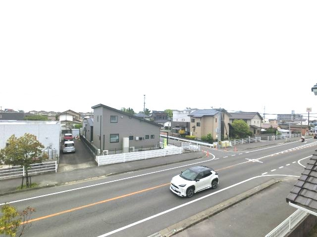佐賀市田代1丁目１期の前面道路含む現地写真