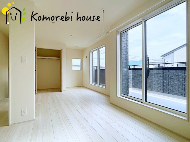 北本市中丸7丁目　新築一戸建て　ブルーミングガーデン　11の寝室|26.7.30　撮影済み