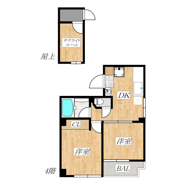 リヒトライフ侑里の間取り|間取りです☆