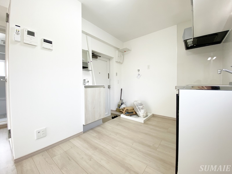 リヒトライフ侑里の居間・リビング|別角度から見たリビングです☆