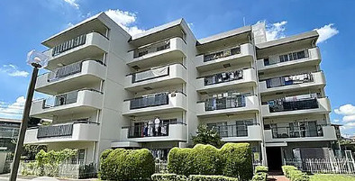 奈良市鶴舞西町の賃貸マンションの外観パース