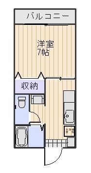 ディアスＵⅠの間取り