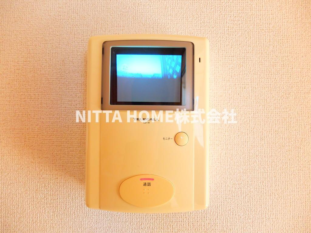 ミニョンストリートⅠのセキュリティ|モニタ付きインターホンも完備◎