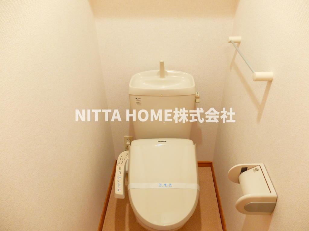 ミニョンストリートⅠのトイレ|トイレにはウォシュレットを設置◎