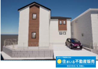 福岡市南区大平寺１丁目１０期　１号棟の外観パース