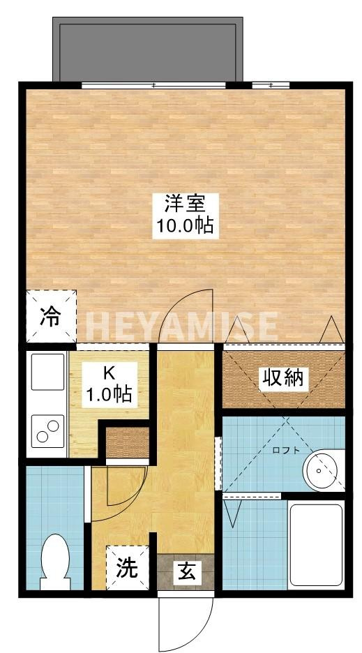セジュールYMⅡの間取り