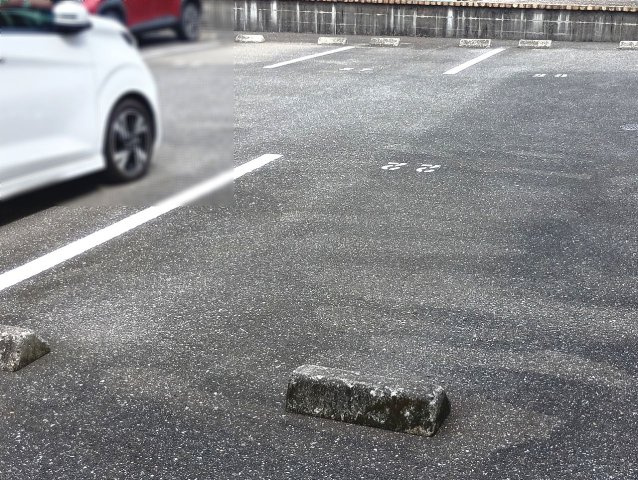 コンフォートの駐車場|駐車場に車を止められます