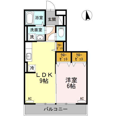 コンフォートの間取り