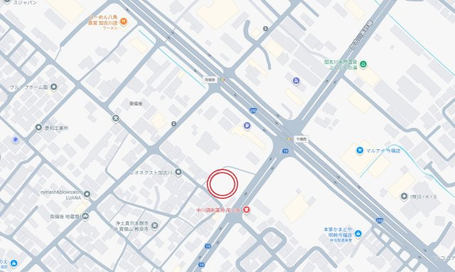 【地図】 | 加古川市加古川町南備後第6（全2棟）2号棟