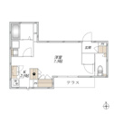 【間取り】 | 1K