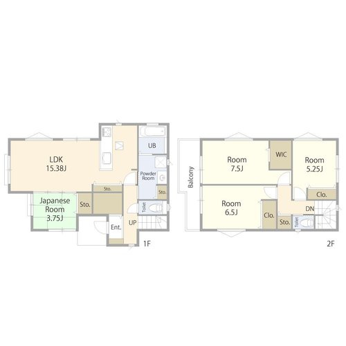 【横浜市瀬谷区北新28-20全2棟新築戸建て】★仲介手数料無料★（瀬谷第二小学校・下瀬谷中学校）の間取り