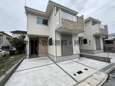 【外観】 | 神戸市垂水区西舞子9丁目　新築戸建2号棟　仲介手数料無料！ | 外はこのようになっています
