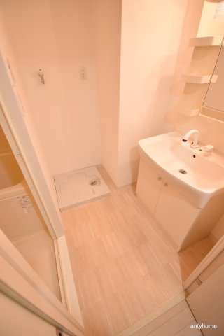 ヴィレッジ蔵人 仲介手数料無料の洗面所