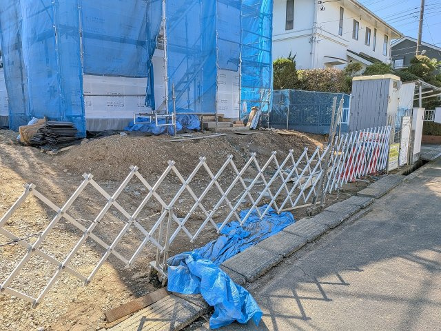 八王子市　南陽台　新築一戸建ての駐車場|～カースペースは1台分～
