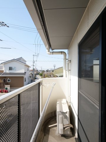 ディアスＵⅠのバルコニー|※写真は別の部屋のものです。
