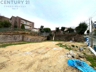 川西市花屋敷1丁目建築条件付き土地の外観