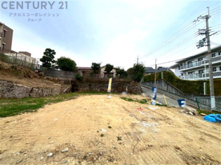 川西市花屋敷1丁目建築条件付き土地の外観