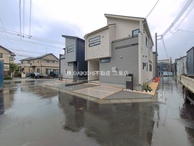 【前面道路含む現地写真】 | 北本市中丸7丁目　新築戸建　全12棟　4号棟