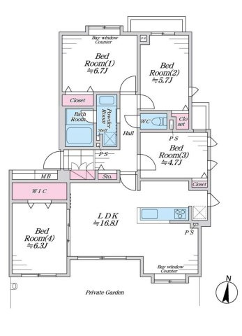 小平市花小金井２丁目の中古マンション