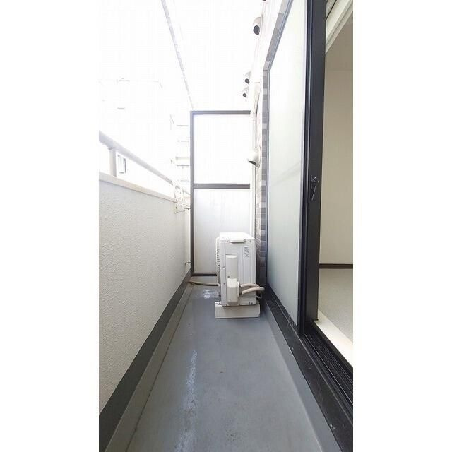 サンセール神楽坂のバルコニー