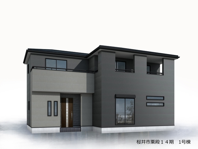 リーブルガーデン桜井市粟殿14期の外観パース