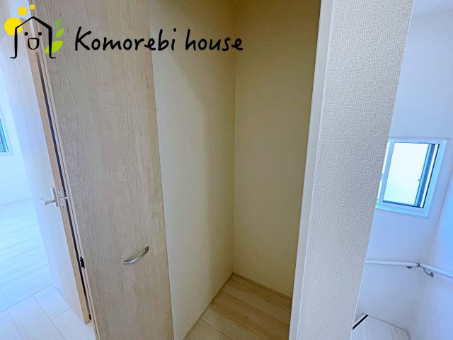 上尾市小泉　3期　新築一戸建て　ブルーミングガーデン　01の収納|大きなものも収納できそうです