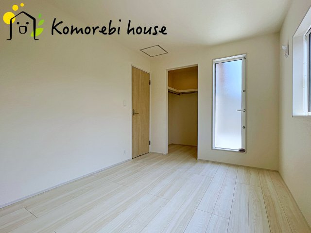 上尾市小泉　3期　新築一戸建て　ブルーミングガーデン　01の洋室|コンパクトで使いやすい洋室です
