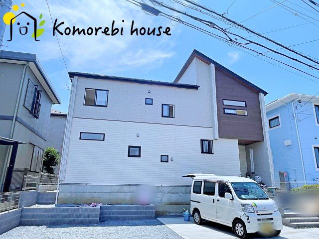 上尾市小泉　3期　新築一戸建て　ブルーミングガーデン　01の外観|建物外観を気になさる方へ、見た目の良い物件です