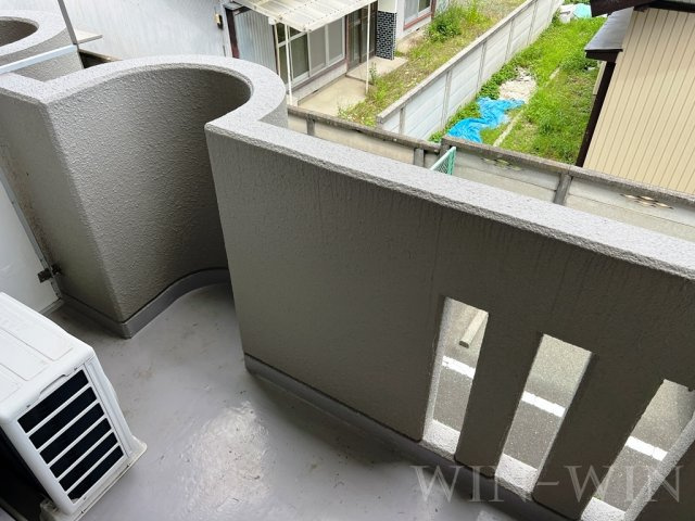 リトルハイム豊のバルコニー|イメージ（同建物内別部屋の写真です）