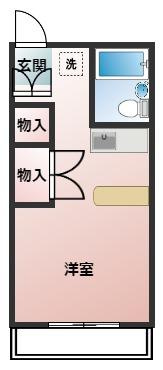 リトルハイム豊の間取り