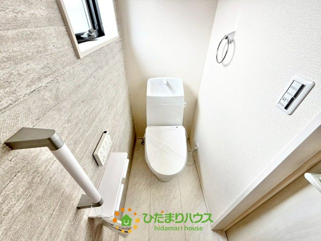 加須花崎　新築一戸建て　02　リーブルガーデンのトイレ