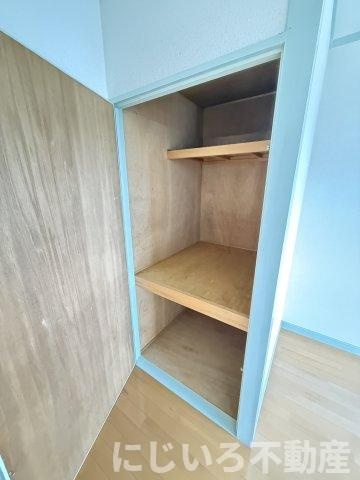 見能林ハイツの収納