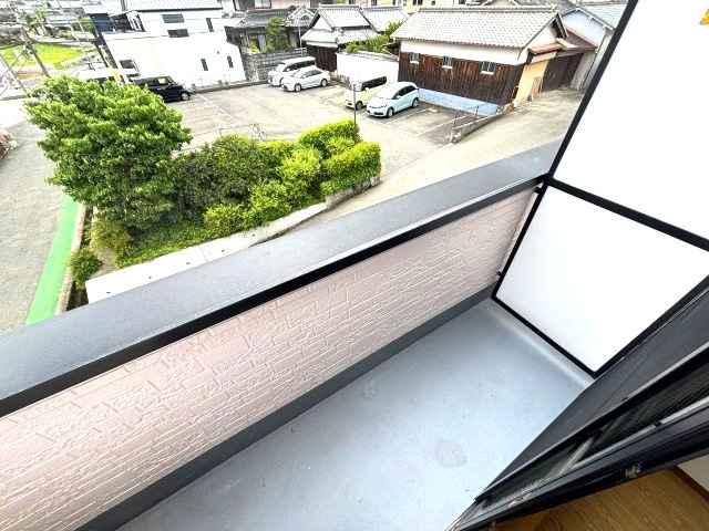 パーシモンフィールドのバルコニー