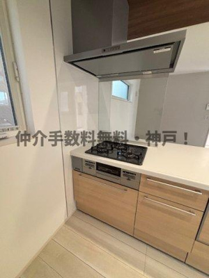 【キッチン】 | 神戸市須磨区関守町3丁目　新築戸建　仲介手数料無料！ | キッチンです