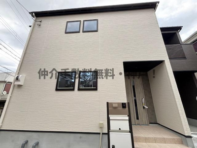【外観】 | 神戸市須磨区関守町3丁目　新築戸建　仲介手数料無料！ | 外観もきれいです