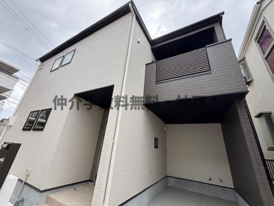【外観】 | 神戸市須磨区関守町3丁目　新築戸建　仲介手数料無料！ | 外観もきれいです