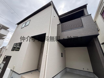 【外観】 | 神戸市須磨区関守町3丁目　新築戸建　仲介手数料無料！ | 外観は落ち着いています