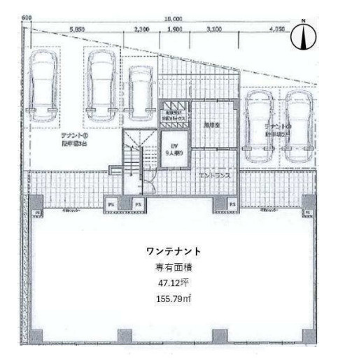 【間取り】 | THE RESIDENCE SAKURAYAMA WEST【　1階路面店　】