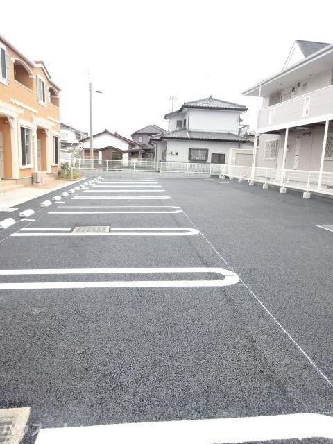 リッツハウスの駐車場